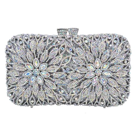 silver clutches & evening handbags